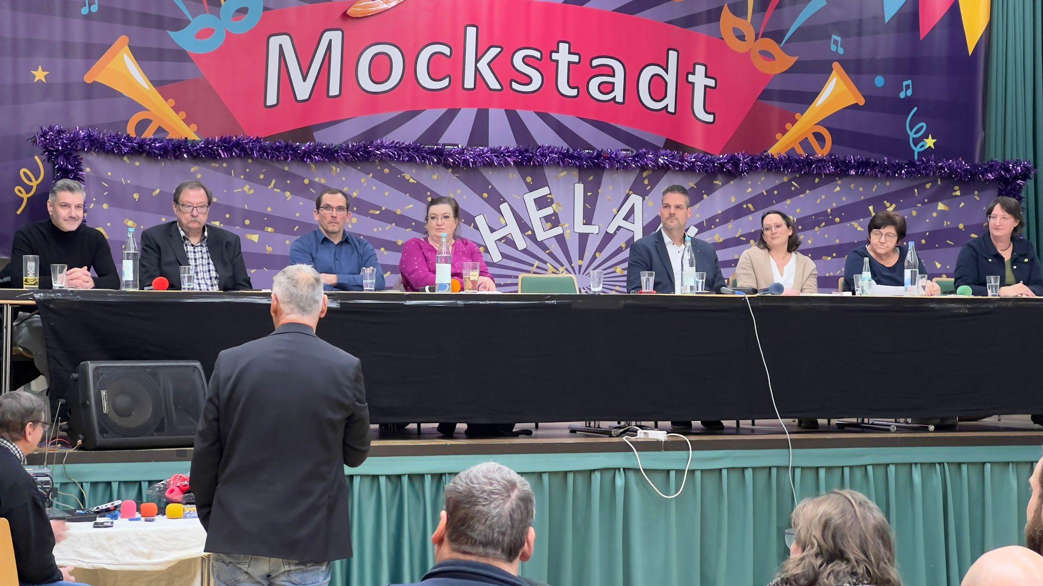 Podiumsdiskussion in Nieder-Mockstadt